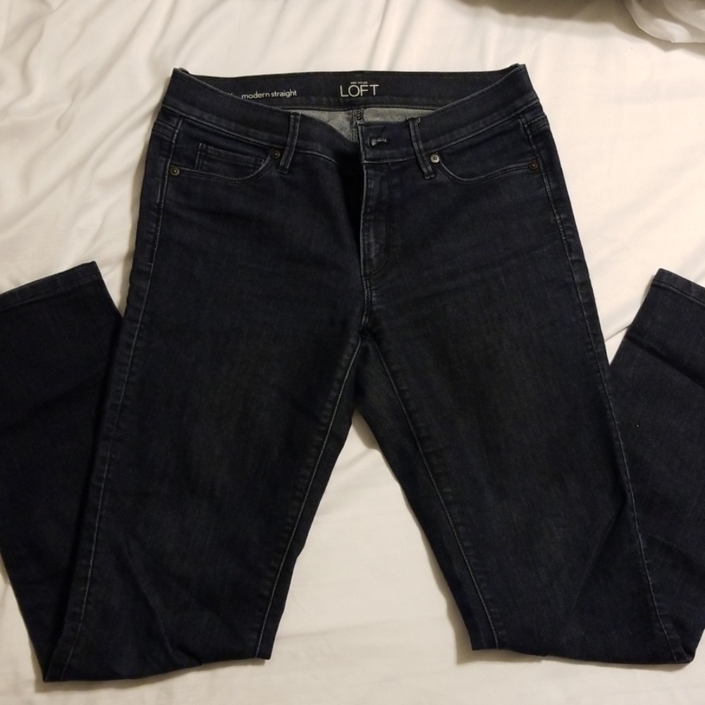 Loft dark denim